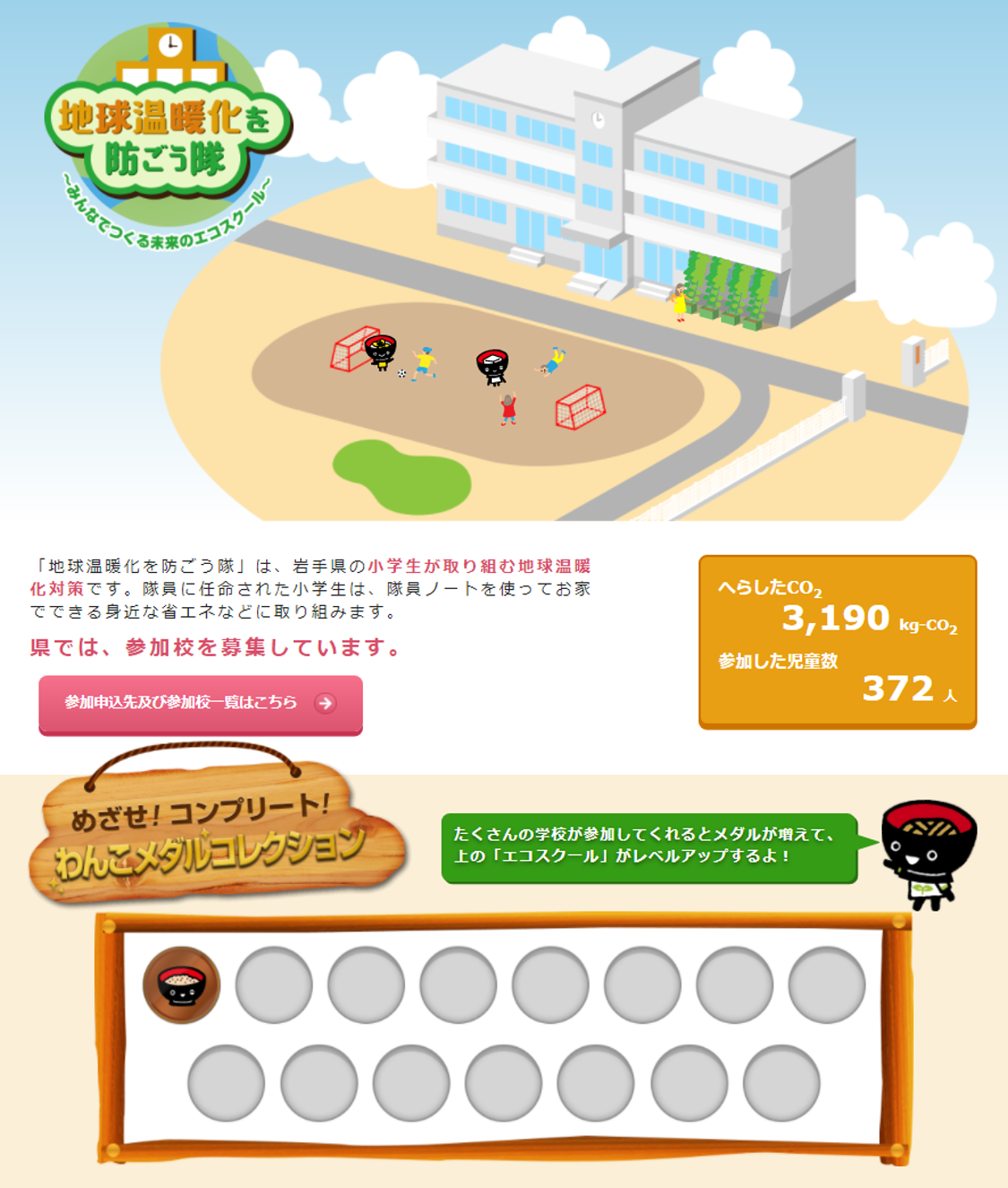 令和3年度前期 地球温暖化を防ごう隊 の取組結果を追加しました トピックス いわてわんこ節電所